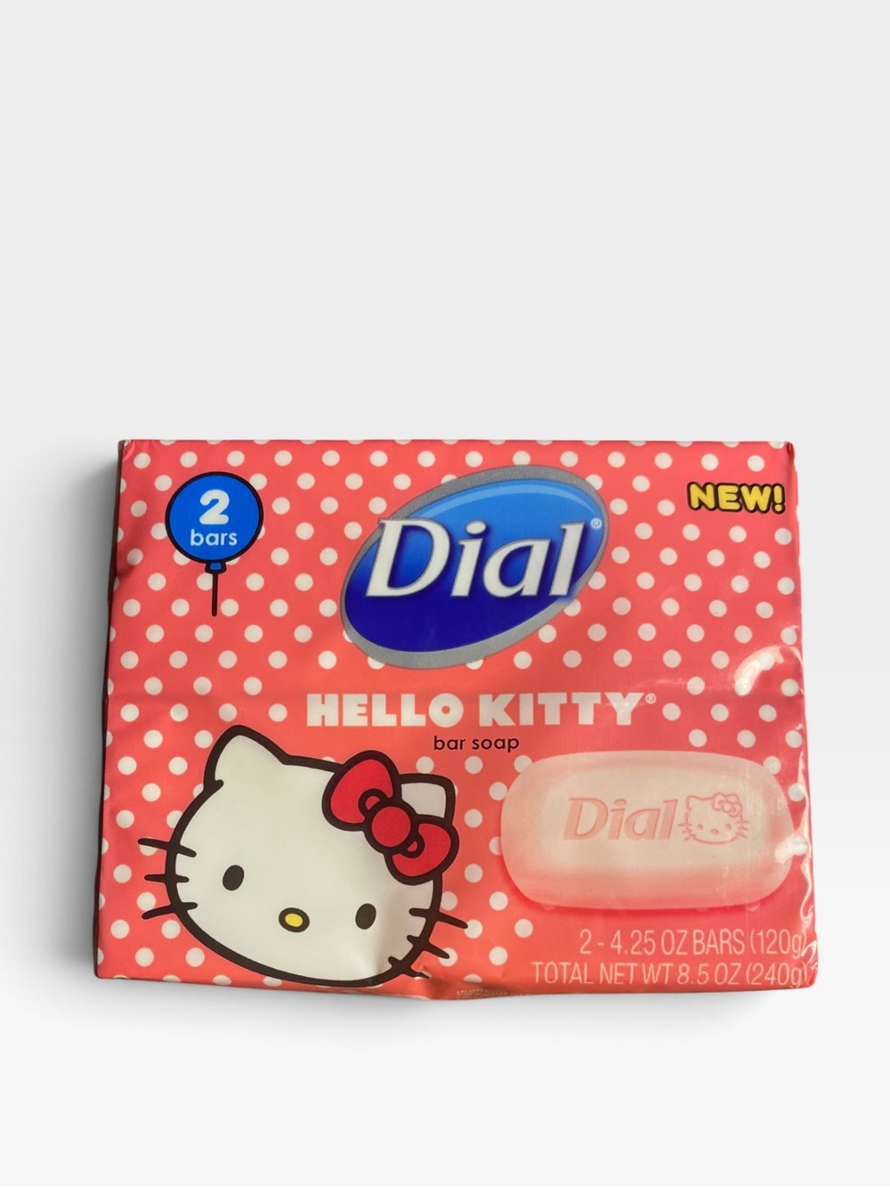 RARE Hello Kitty Sanrio Dial Bar Soap (2 Bars in Package) Brand New! SEALED
